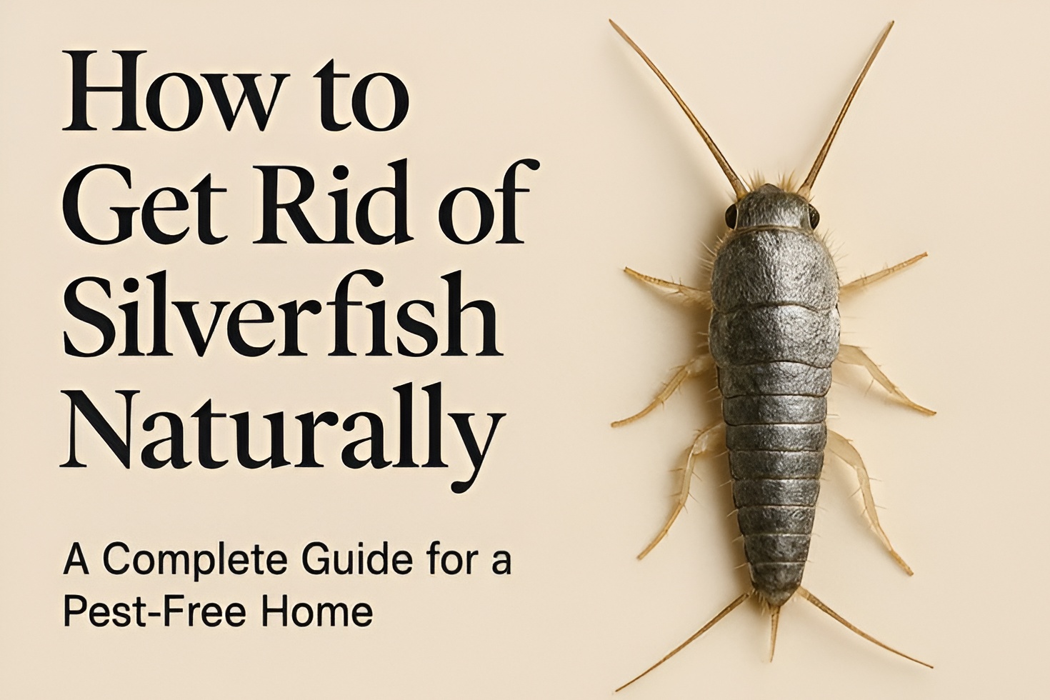 Professional silverfish control and removal services in Dublin